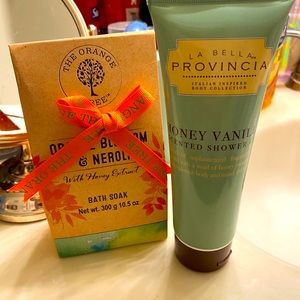 New Honey Vanilla Body Wash & Orange Neroli Bath